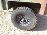 Trailer Chassis with Tire Condition