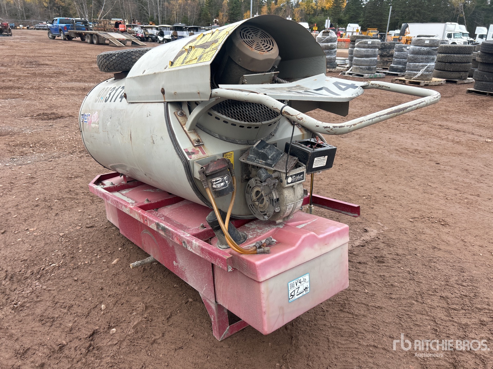 General Appearance with Picture, Left Rear Corner