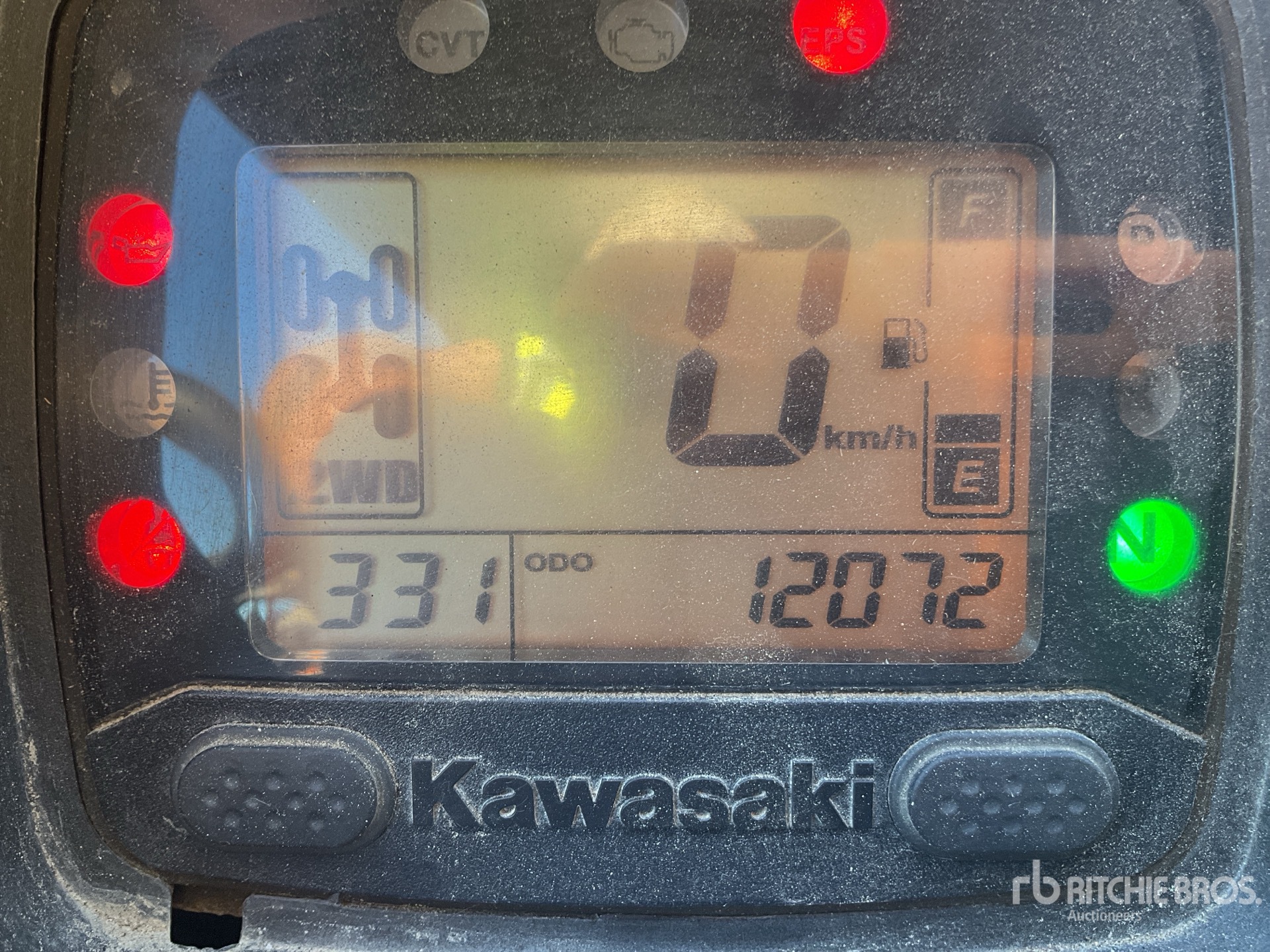 General Appearance with Hour Meter / Odometer