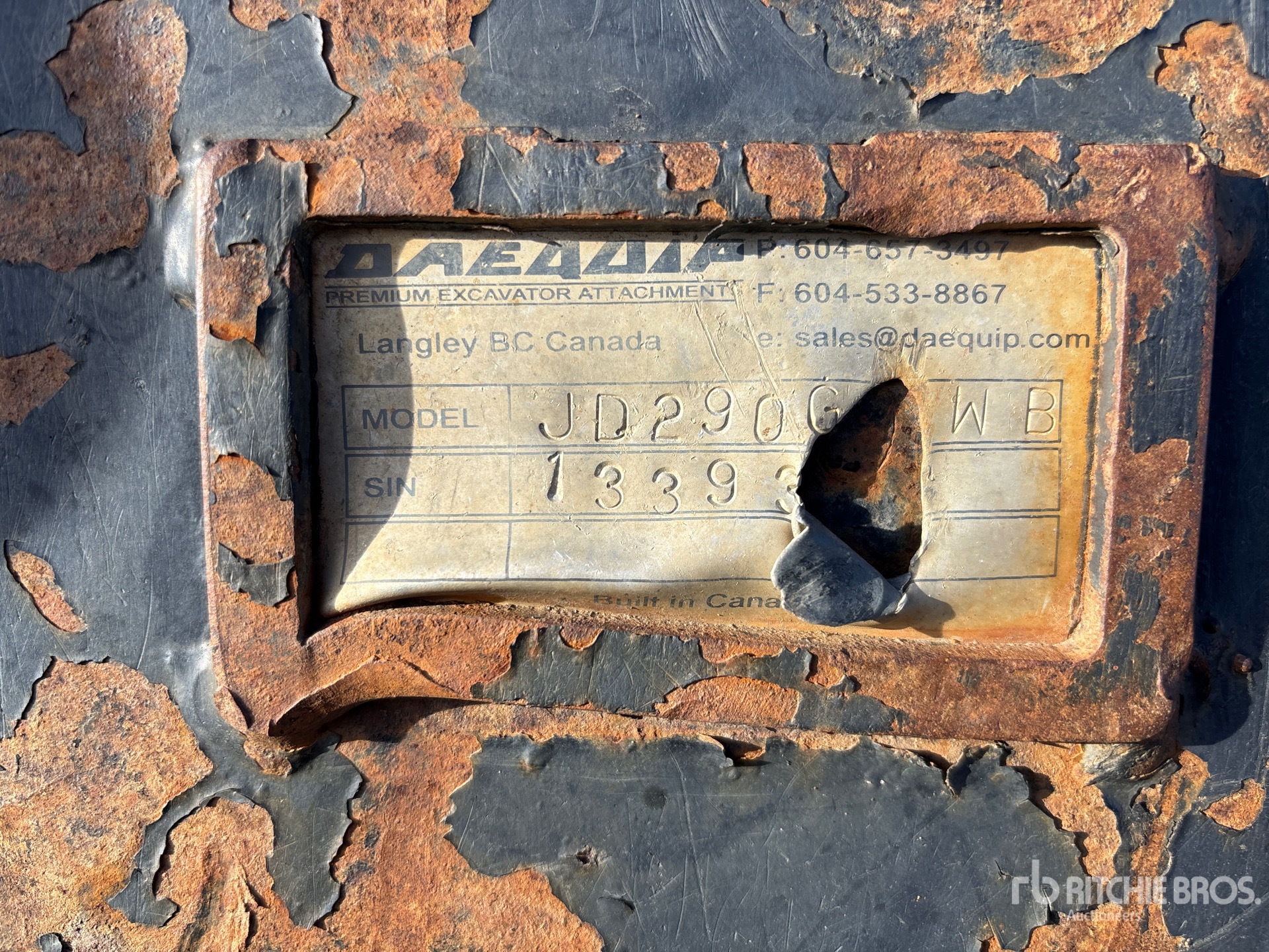 General Appearance with Seriennummer / FIN