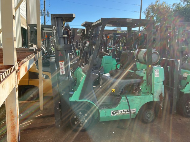 2016 Mitsubishi FGC25N 4750 lb Cushion Tire Forklift