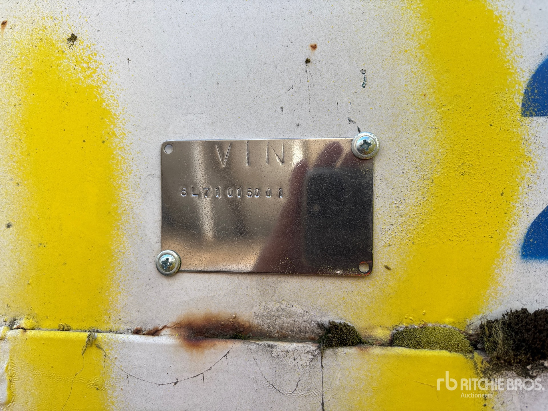 General Appearance with N.º de serie/VIN