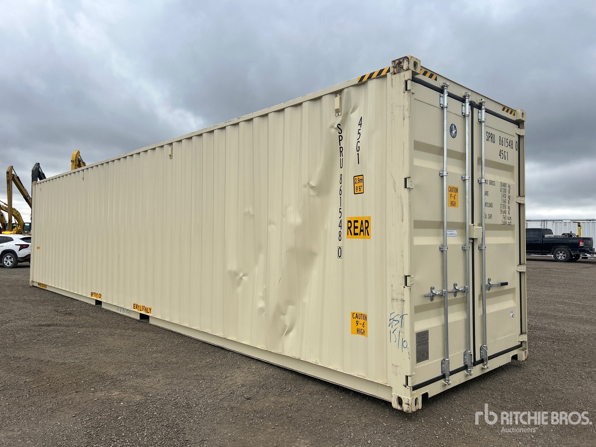 General Appearance with Picture, Right Front Corner