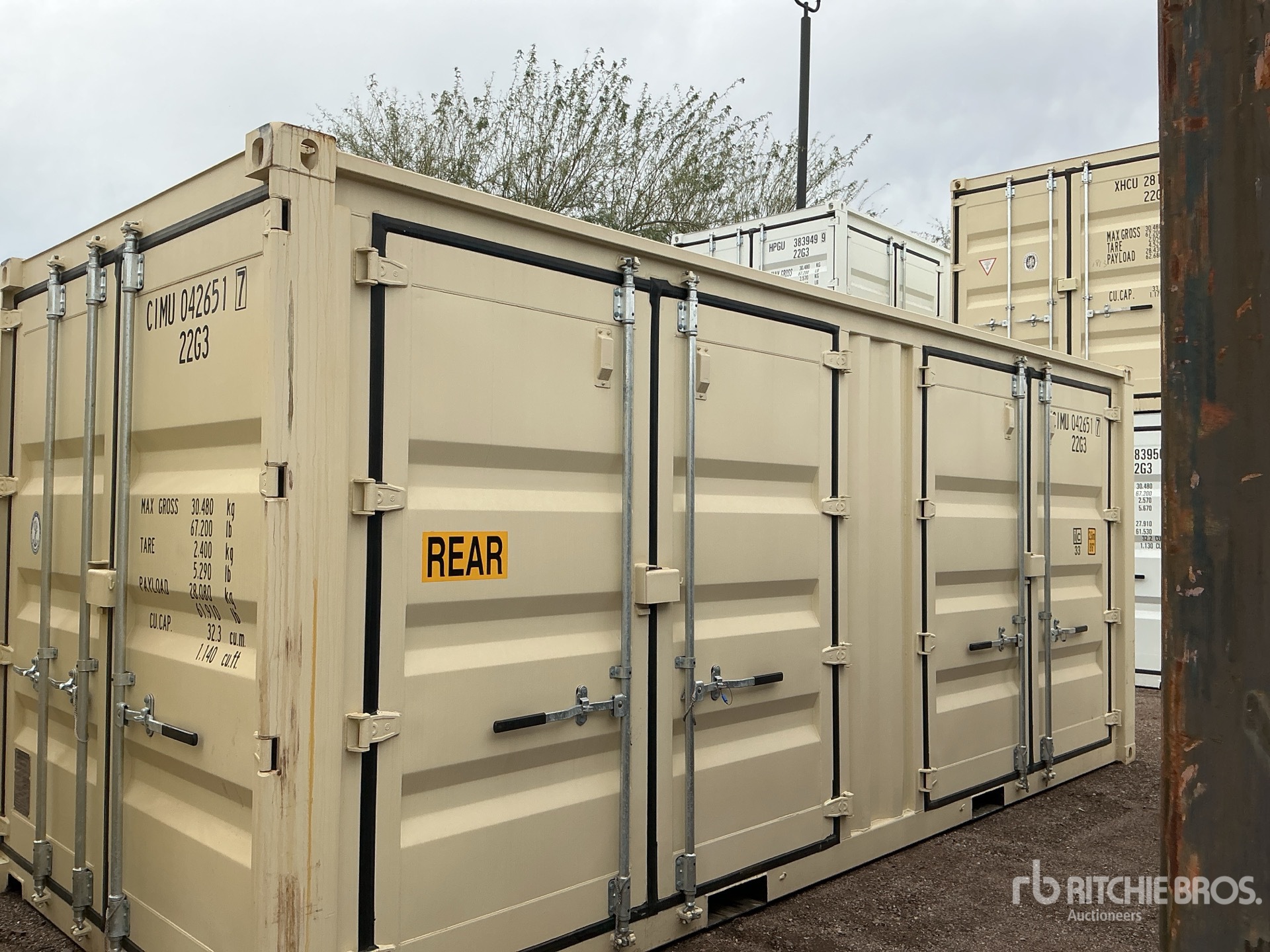 General Appearance with Picture, Right Rear Corner