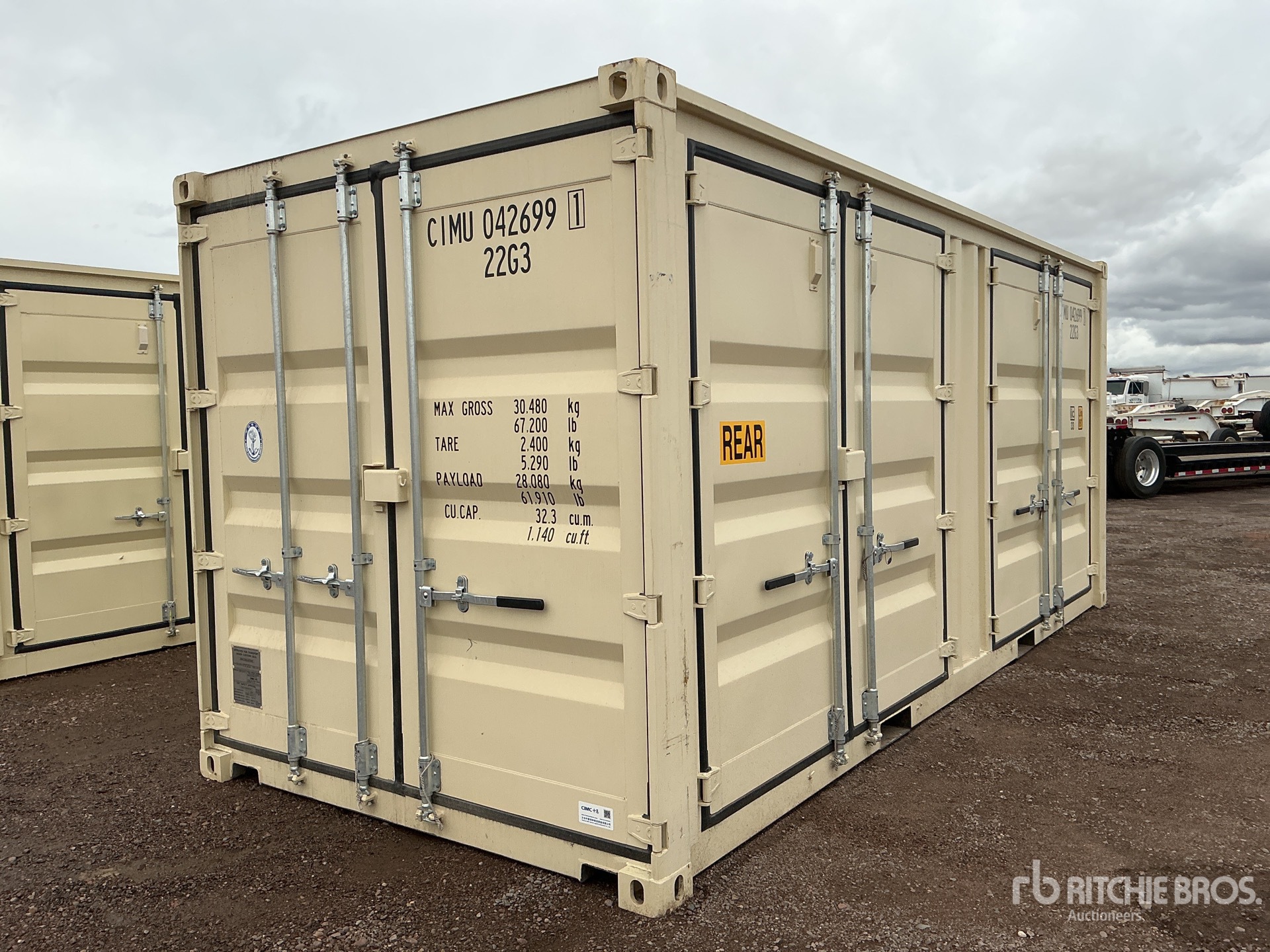 General Appearance with Picture, Right Rear Corner