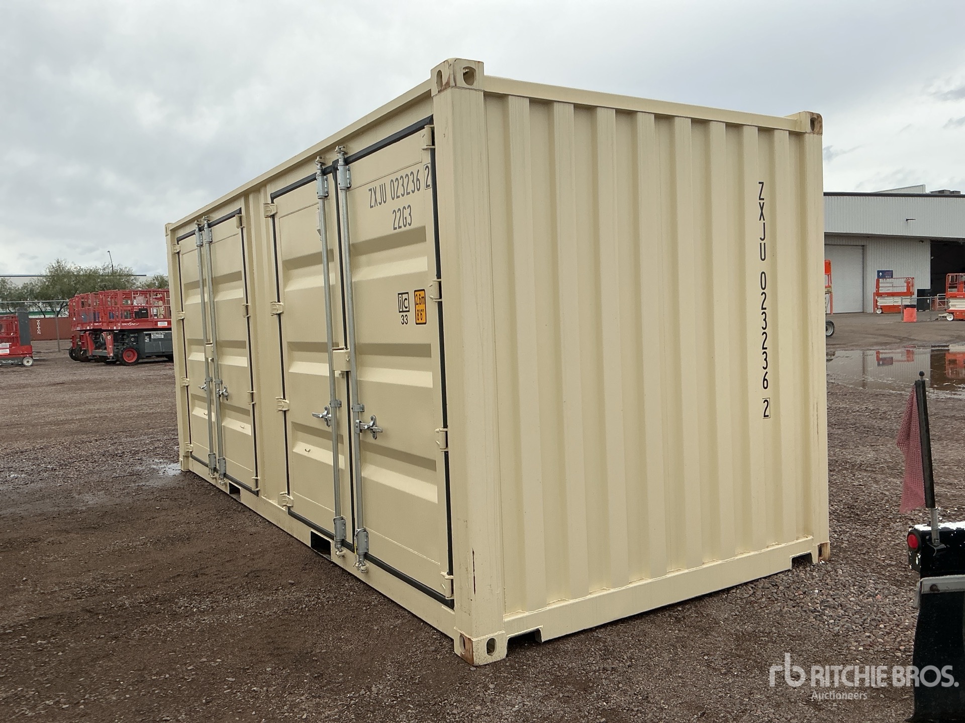 General Appearance with Picture, Right Front Corner