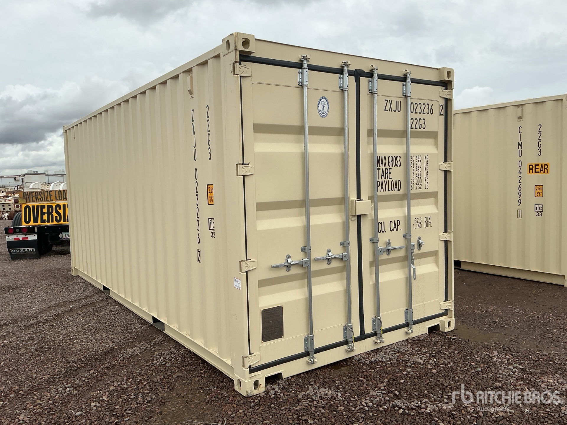 General Appearance with Picture, Left Rear Corner