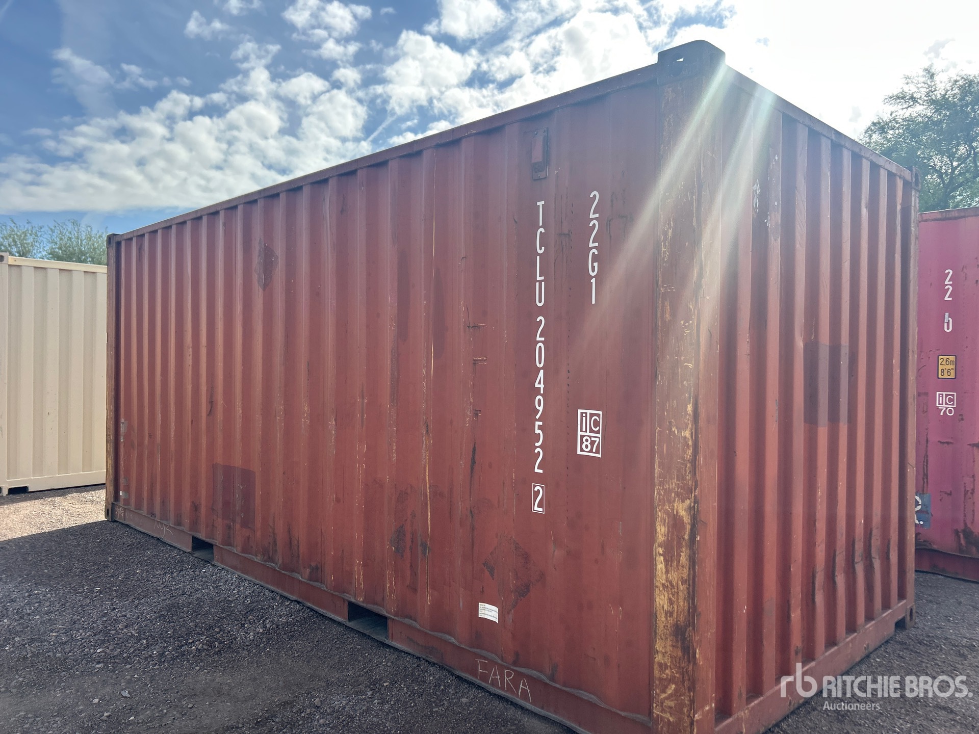 General Appearance with Picture, Left Rear Corner