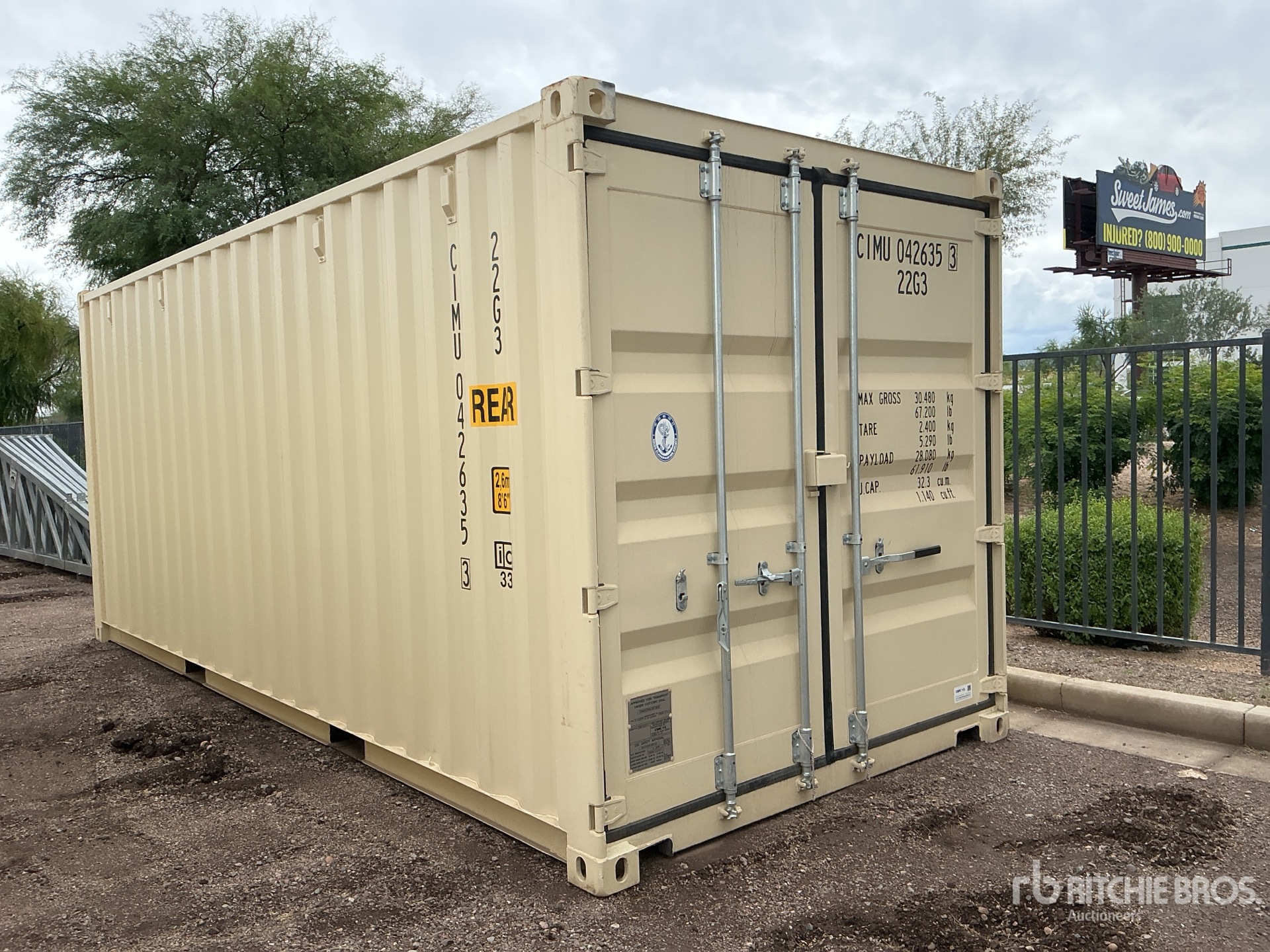 General Appearance with Picture, Left Rear Corner