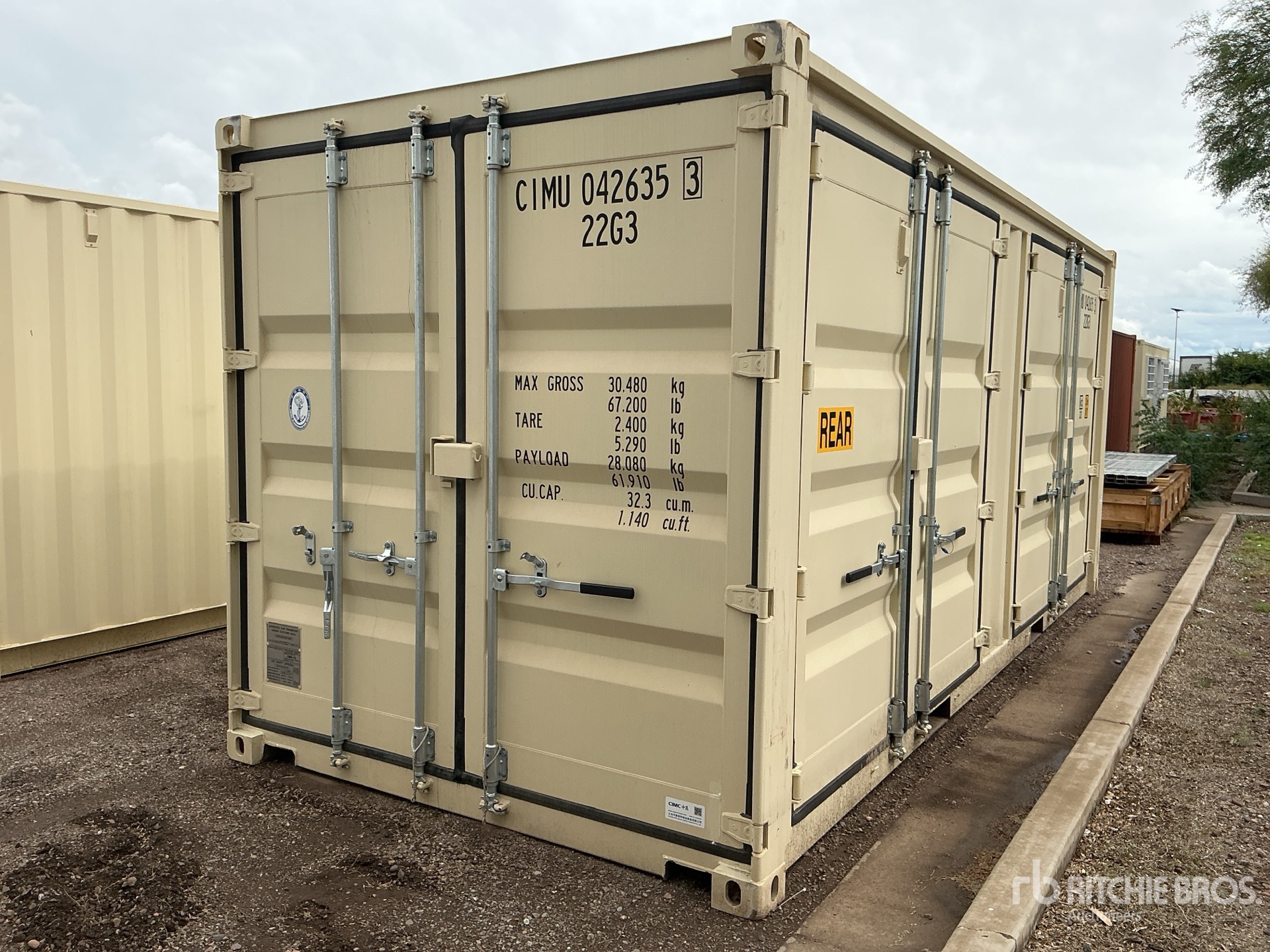 General Appearance with Picture, Right Rear Corner