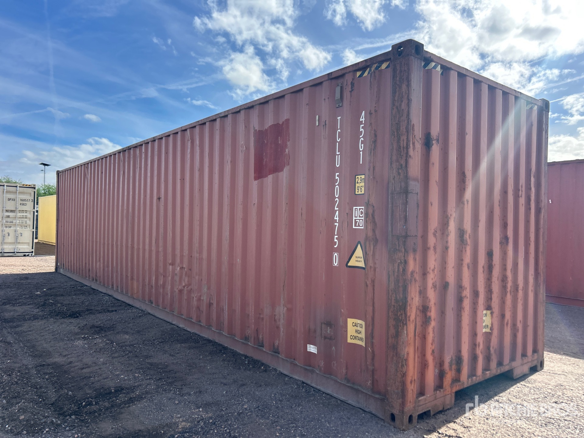 General Appearance with Picture, Left Rear Corner