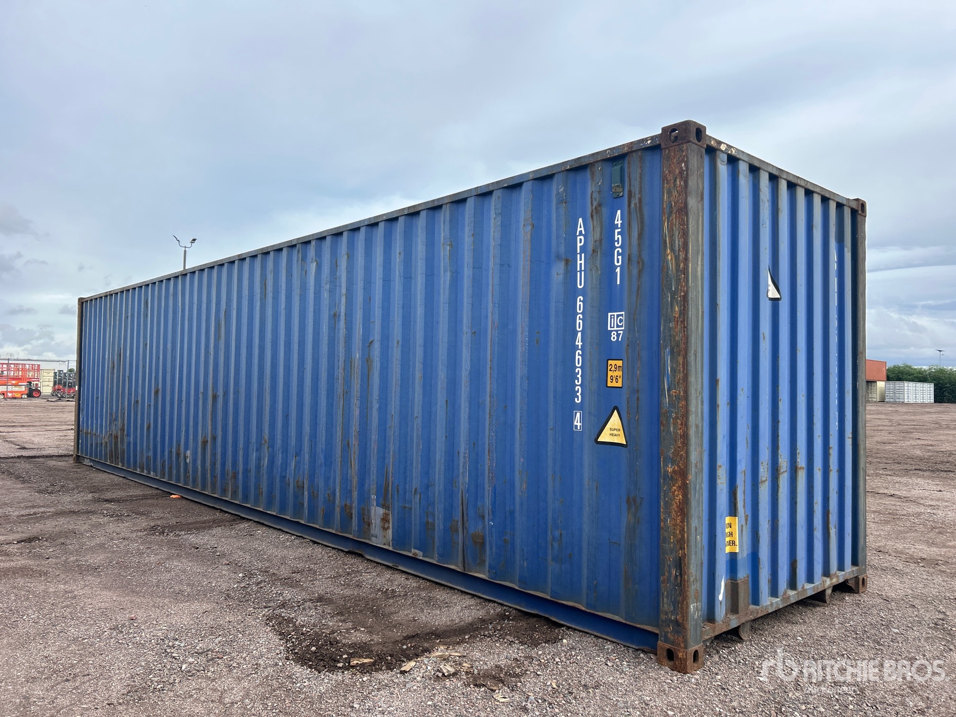 General Appearance with Picture, Left Rear Corner