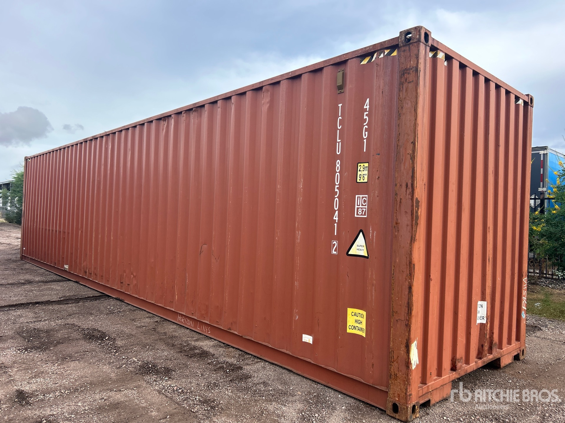 General Appearance with Picture, Left Rear Corner