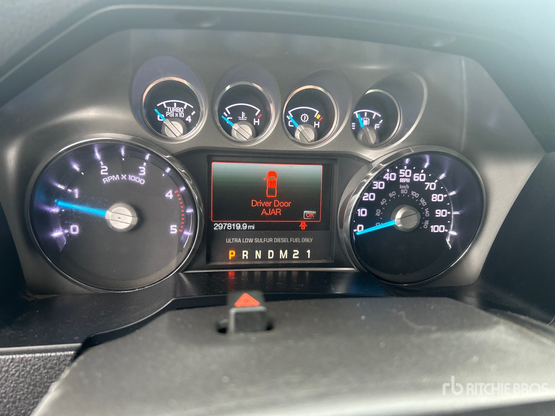 General Appearance with Horímetro / Odómetro