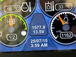 General Appearance with Hour Meter / Odometer