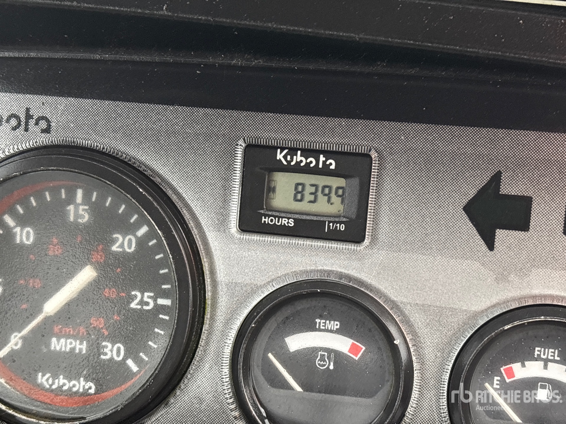 General Appearance with Hour Meter / Odometer