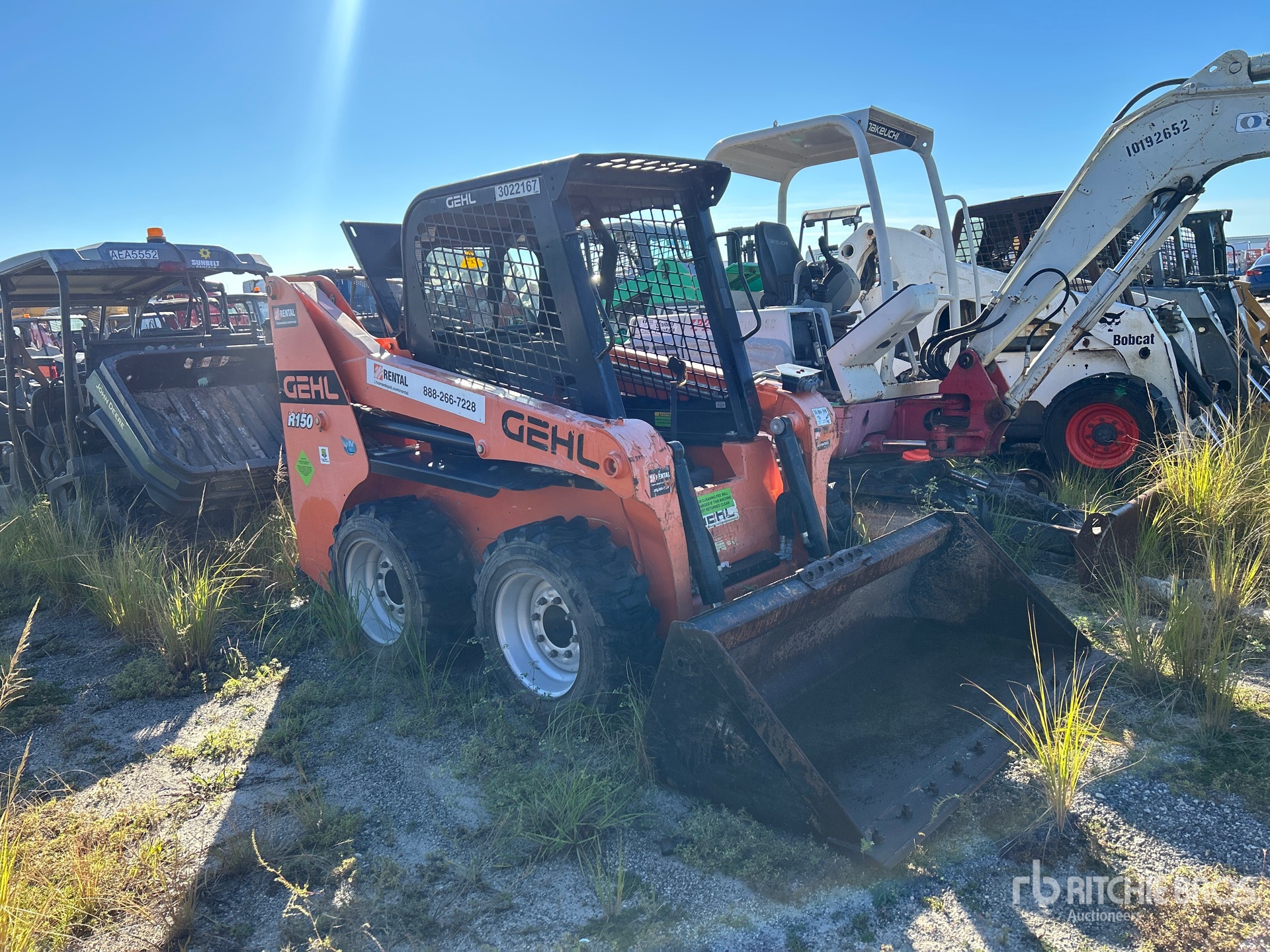 General Appearance with Picture, Right Front Corner