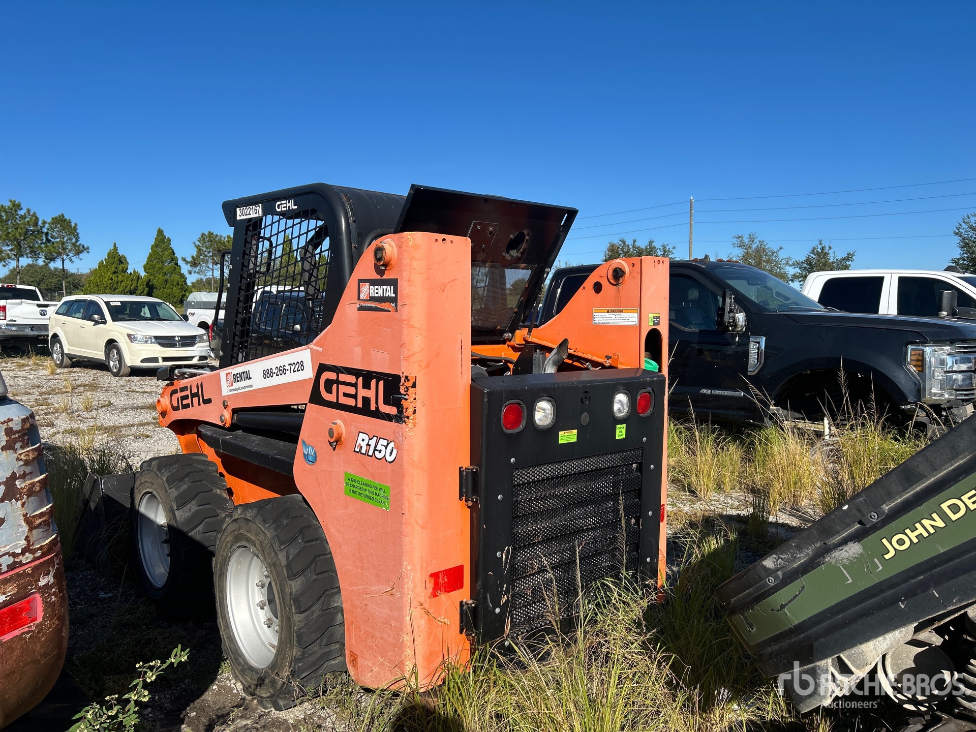 General Appearance with Picture, Left Rear Corner