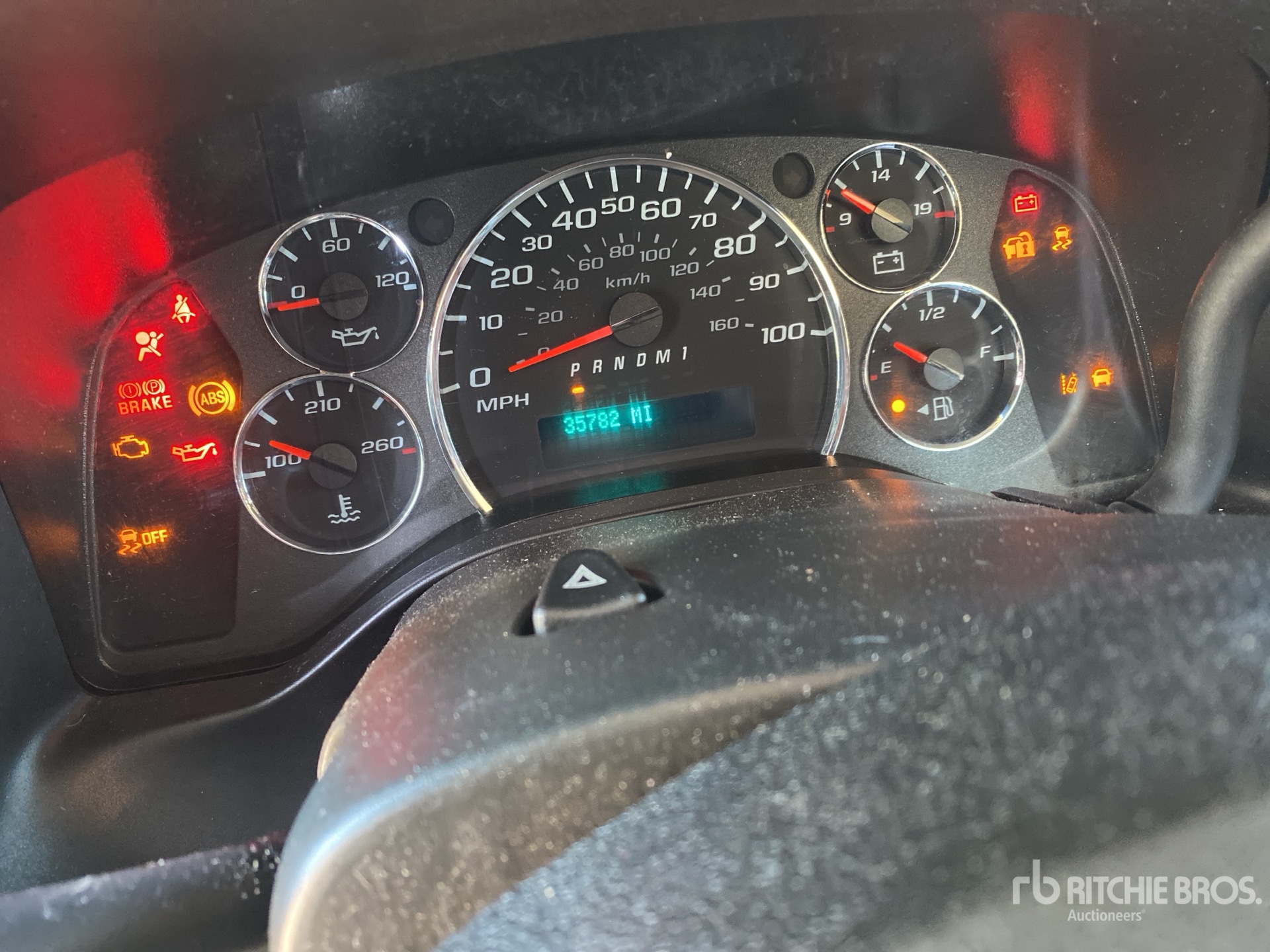 General Appearance with Hour Meter / Odometer