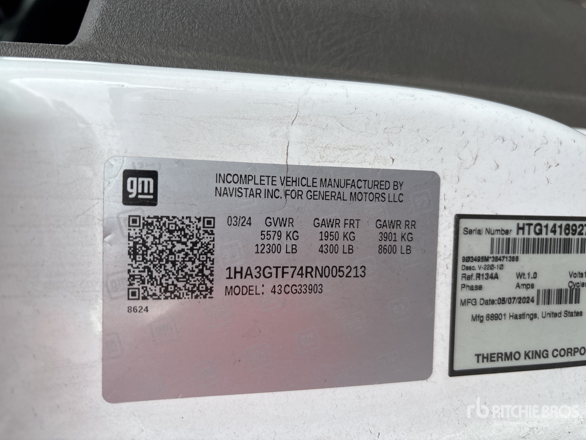 General Appearance with Seriennummer / FIN