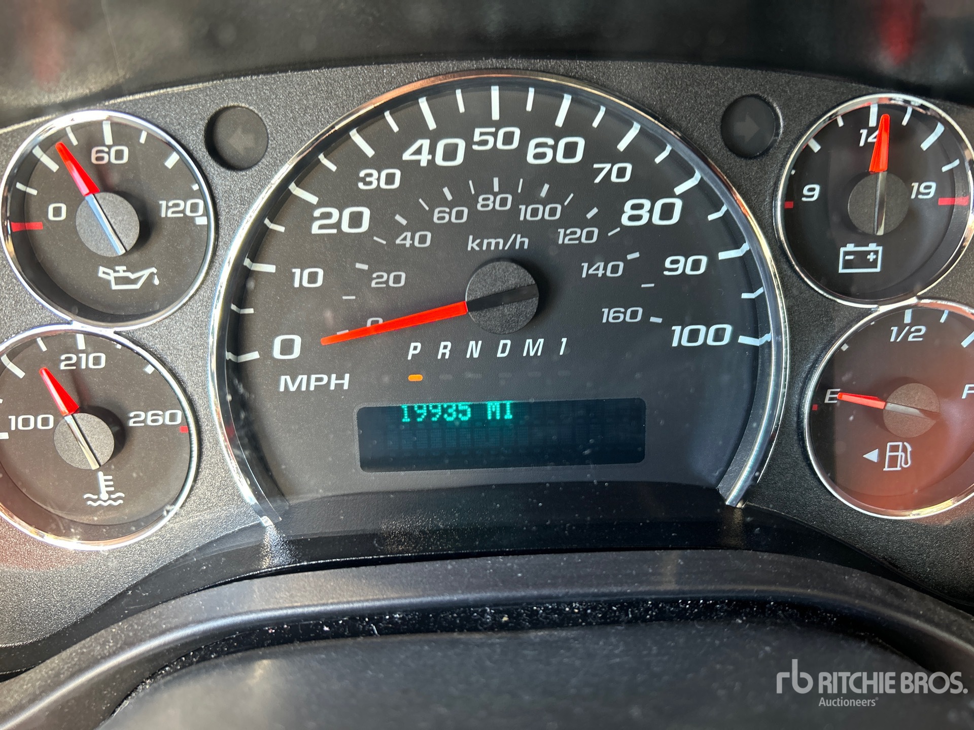 General Appearance with Hour Meter / Odometer