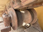 Undercarriage with Left Carrier Rollers