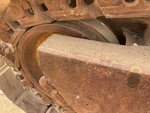 Undercarriage with Left Front Idler