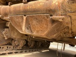 Chassis with Wanienki przedniej płyty podłogowej