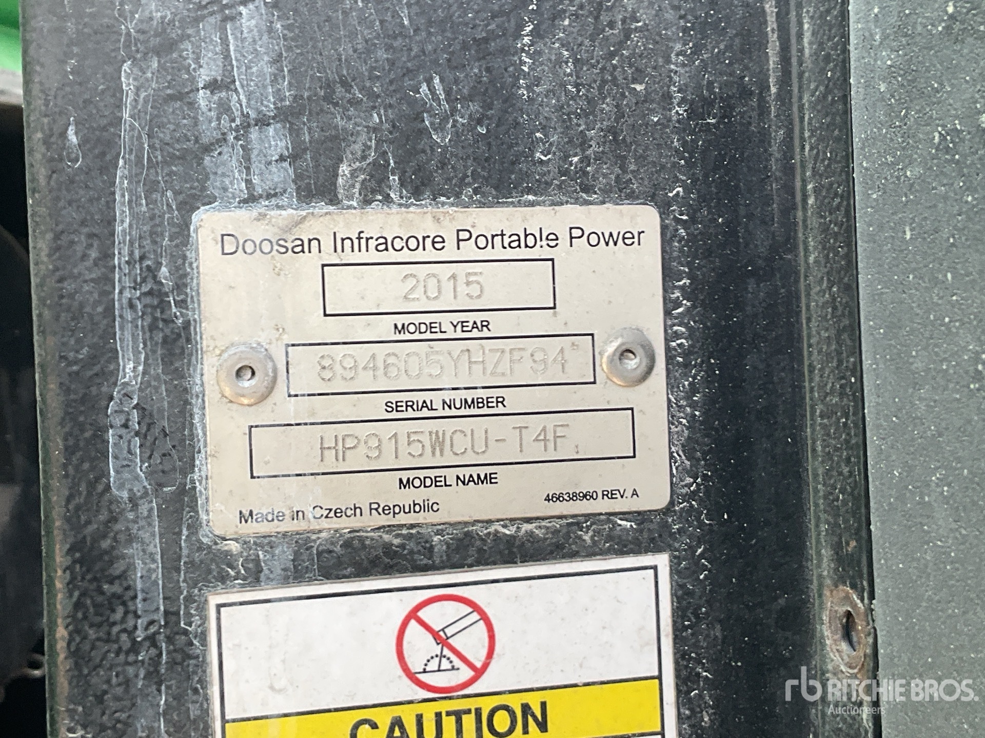 General Appearance with Numer seryjny/numer identyfikacyjny pojazdu