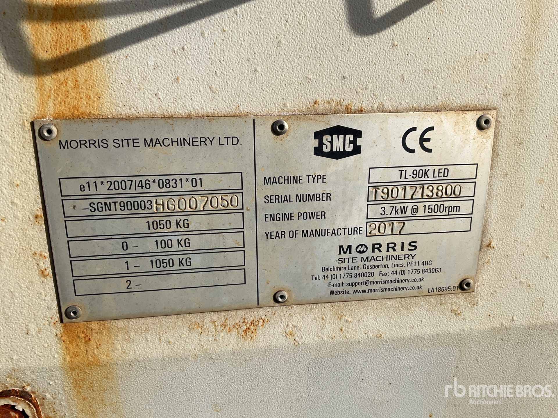 General Appearance with Numéro de série/Numéro d'identification du véhicule automobile