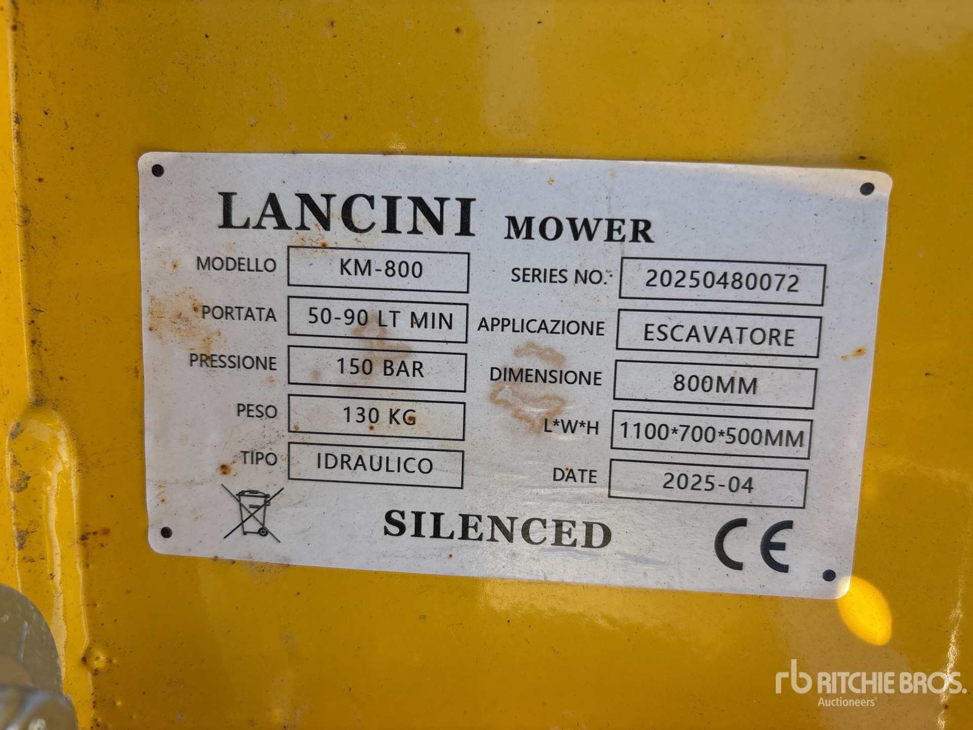 General Appearance with Seriennummer / FIN