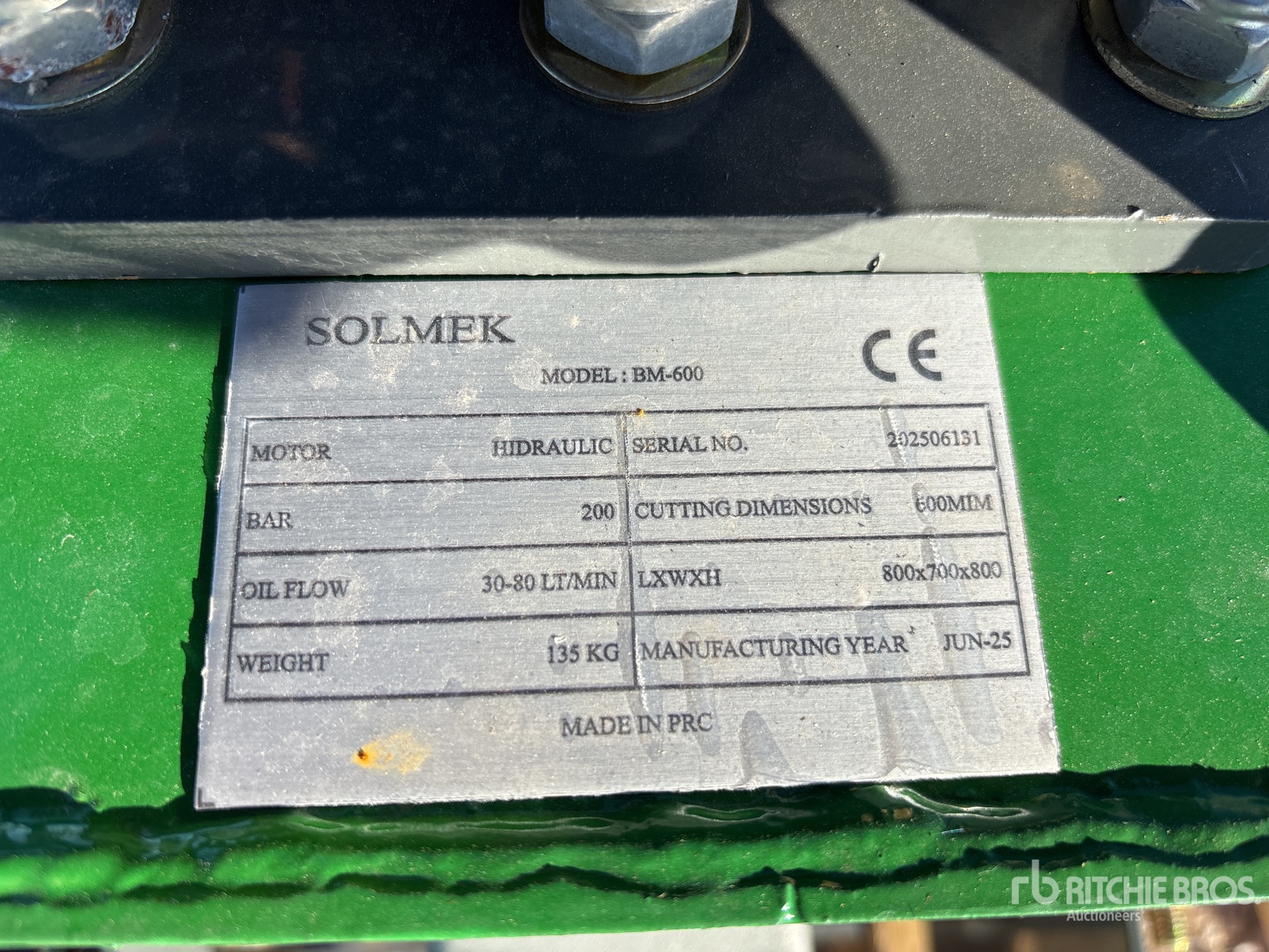 General Appearance with Seriennummer / FIN