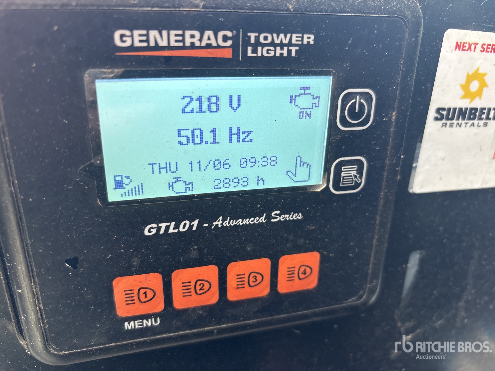 General Appearance with Hour Meter / Odometer