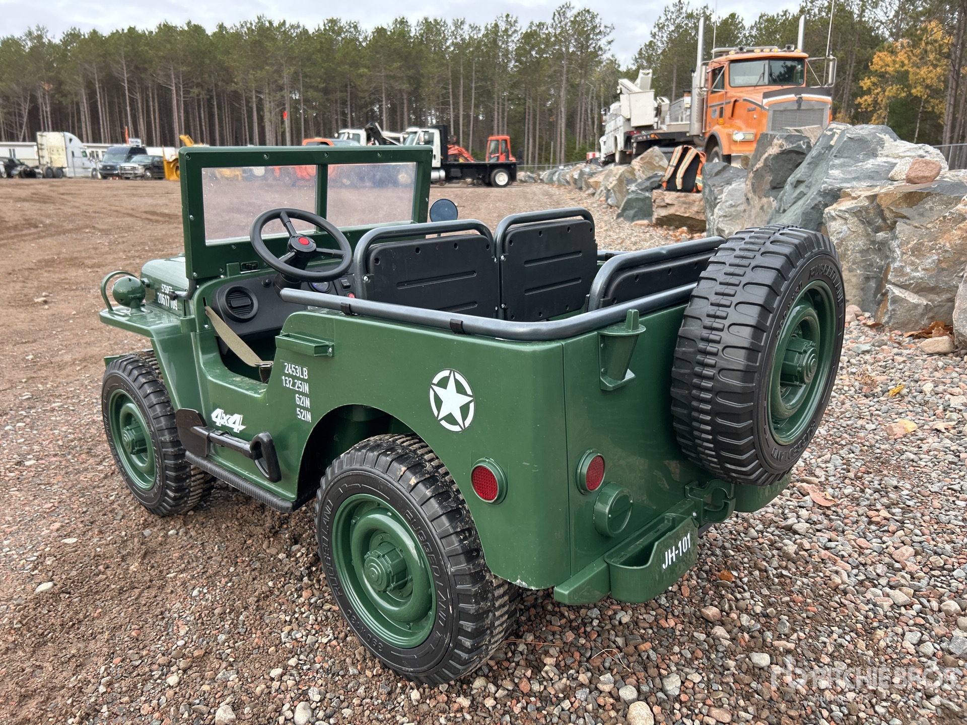 General Appearance with Picture, Left Rear Corner