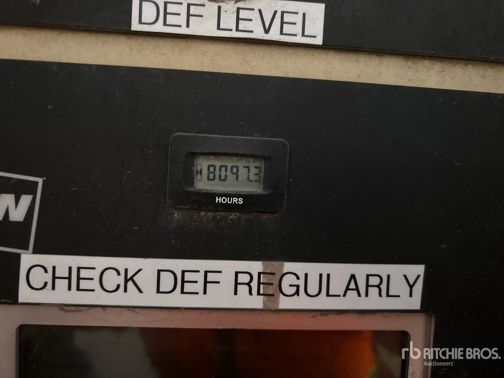 General Appearance with Hour Meter / Odometer