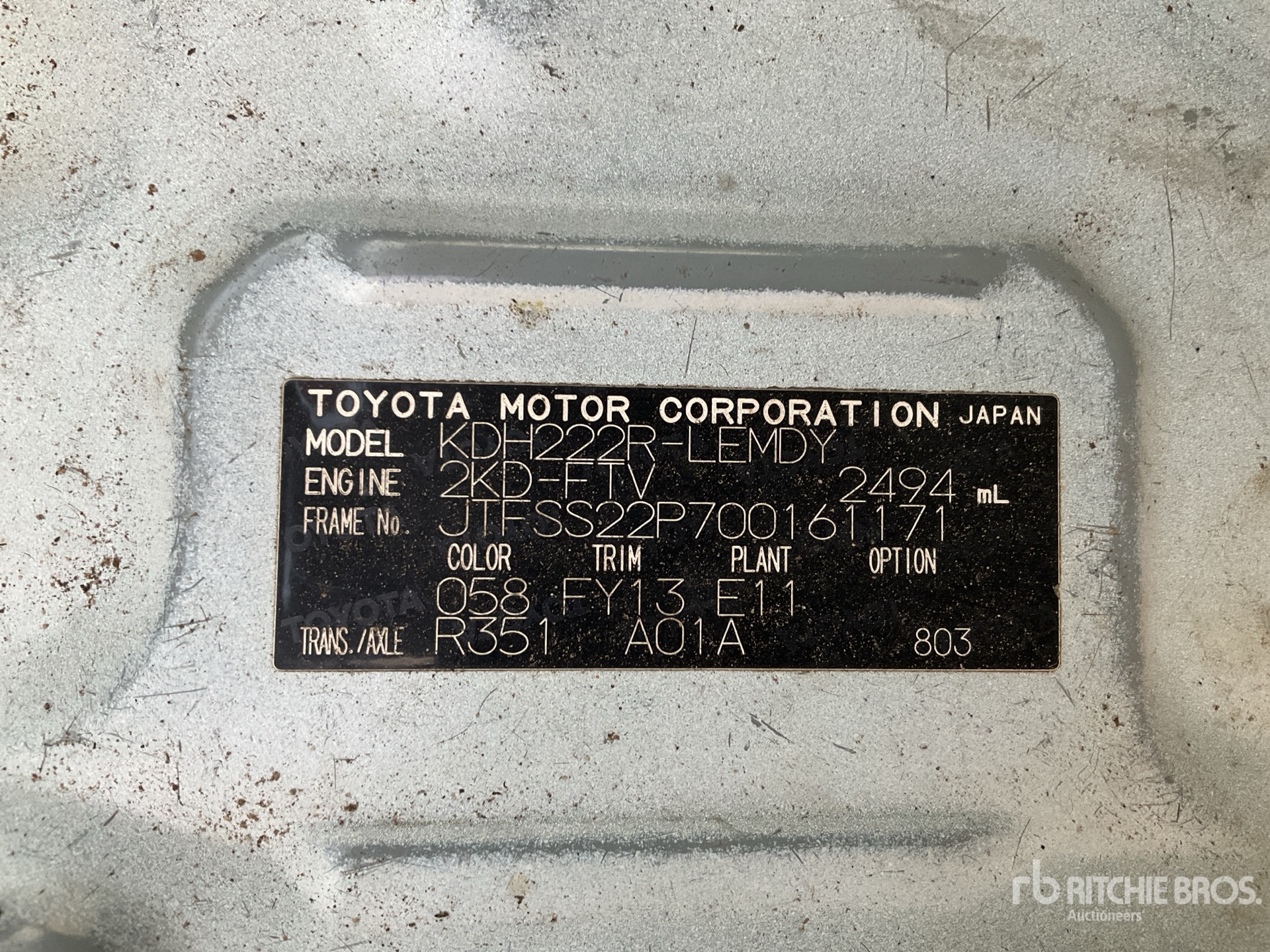 Aspect général with Numéro de série/Numéro d'identification du véhicule automobile