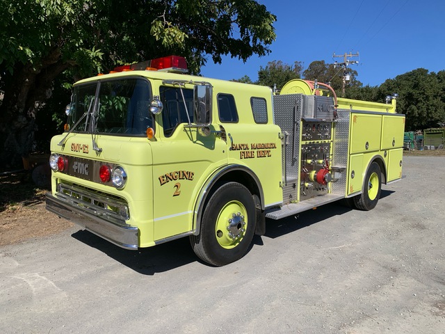 1987 Ford 8000 4x2 Fire Truck 1987 Ford 8000 4x2 Fire Truck