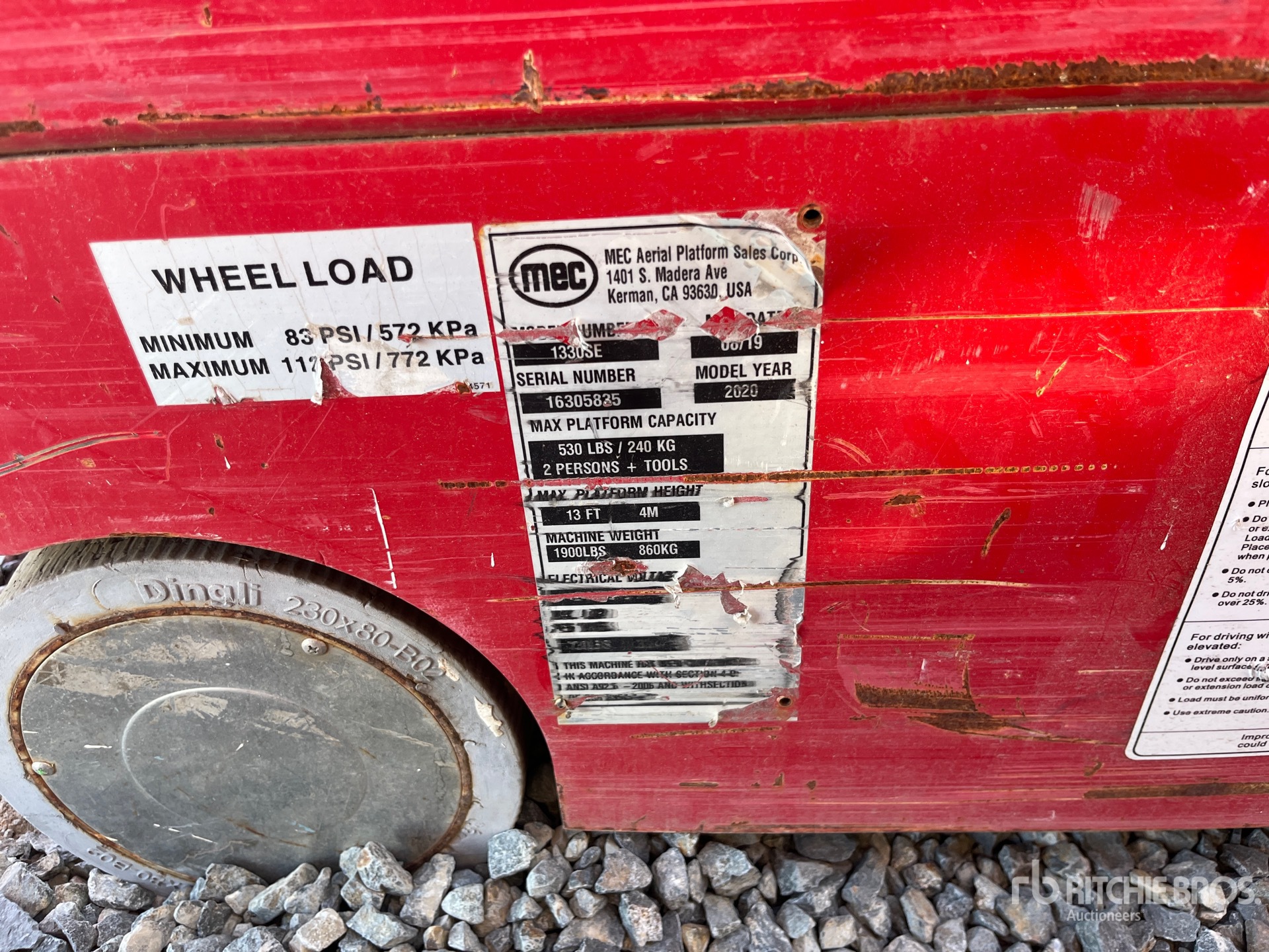 General Appearance with Seriennummer / FIN