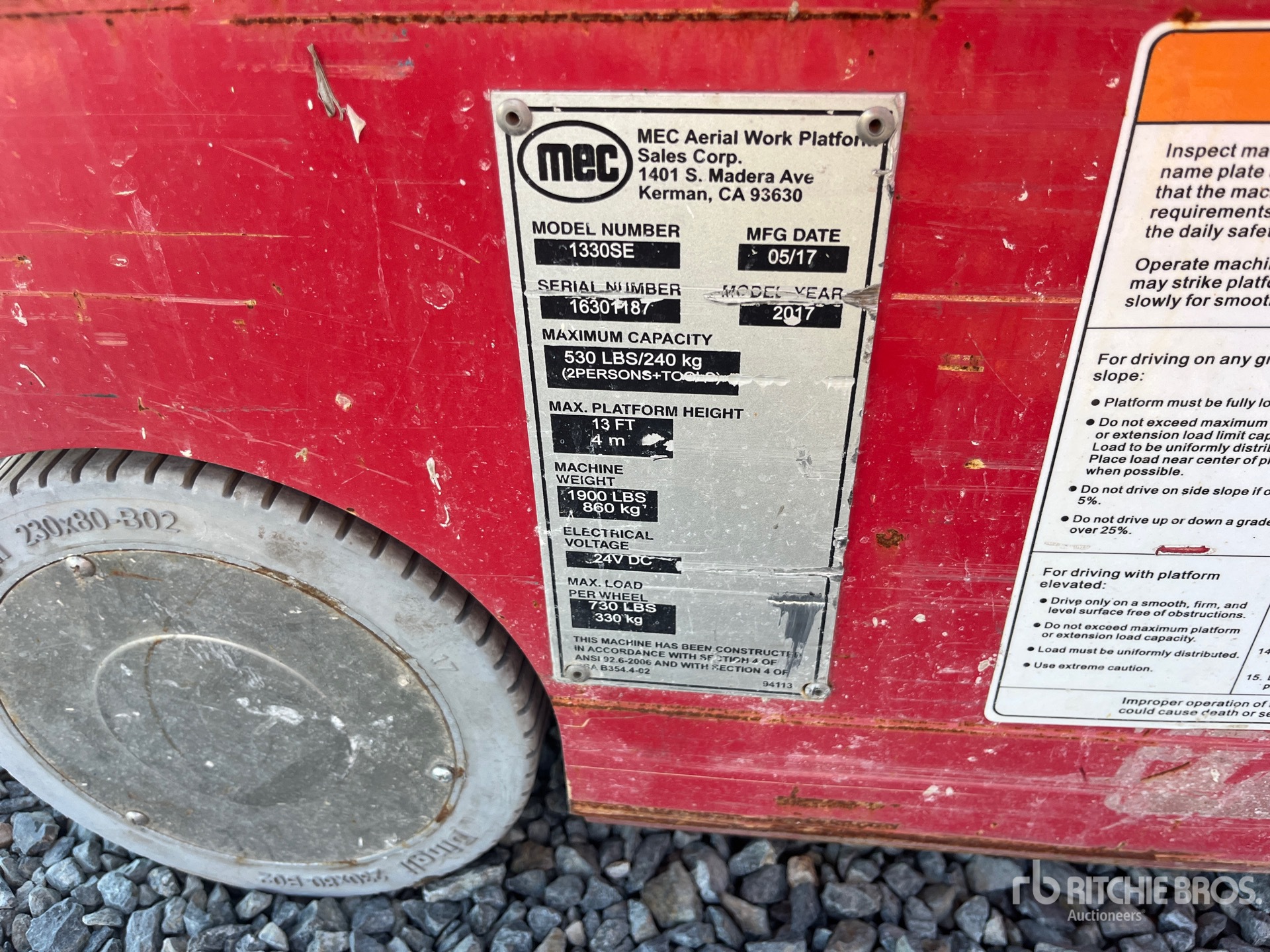 General Appearance with Seriennummer / FIN