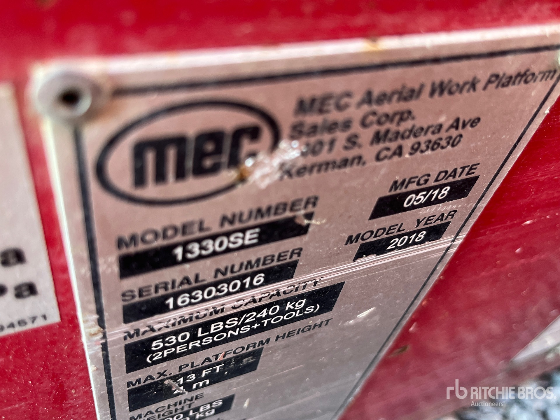 General Appearance with Seriennummer / FIN