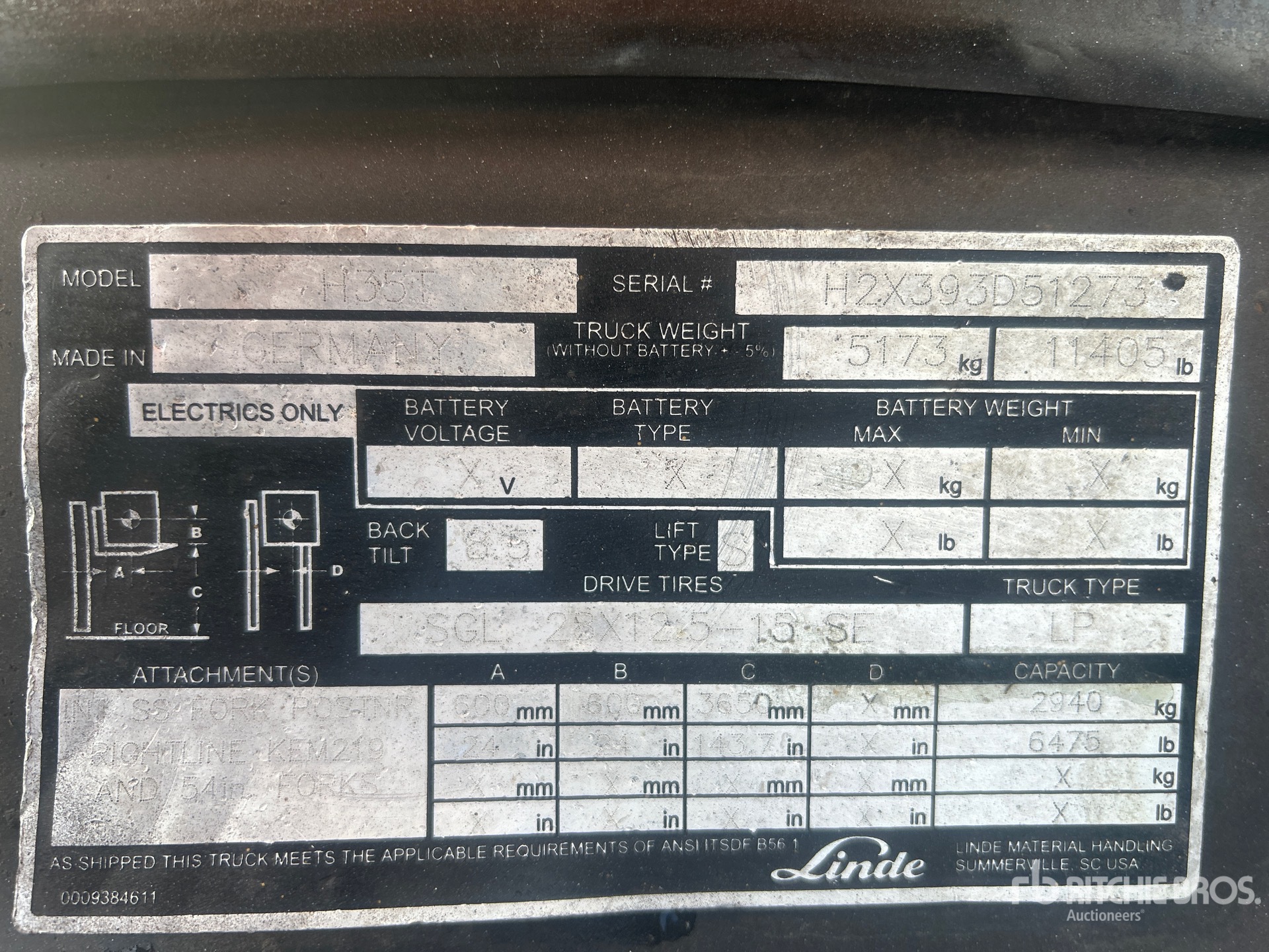 General Appearance with Numéro de série/Numéro d'identification du véhicule automobile
