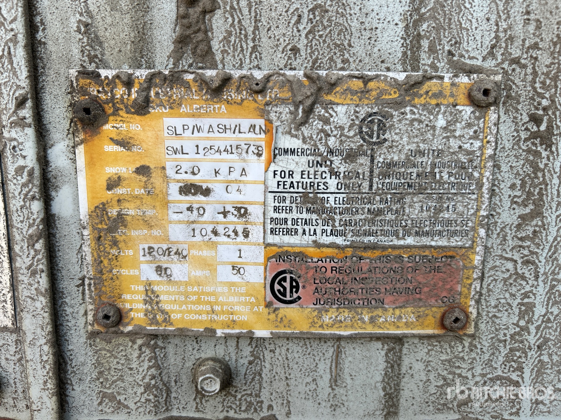 General Appearance with Numer seryjny/numer identyfikacyjny pojazdu