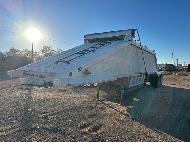 CTS BDT-40 40 ft T/A Belly Dump Trailer