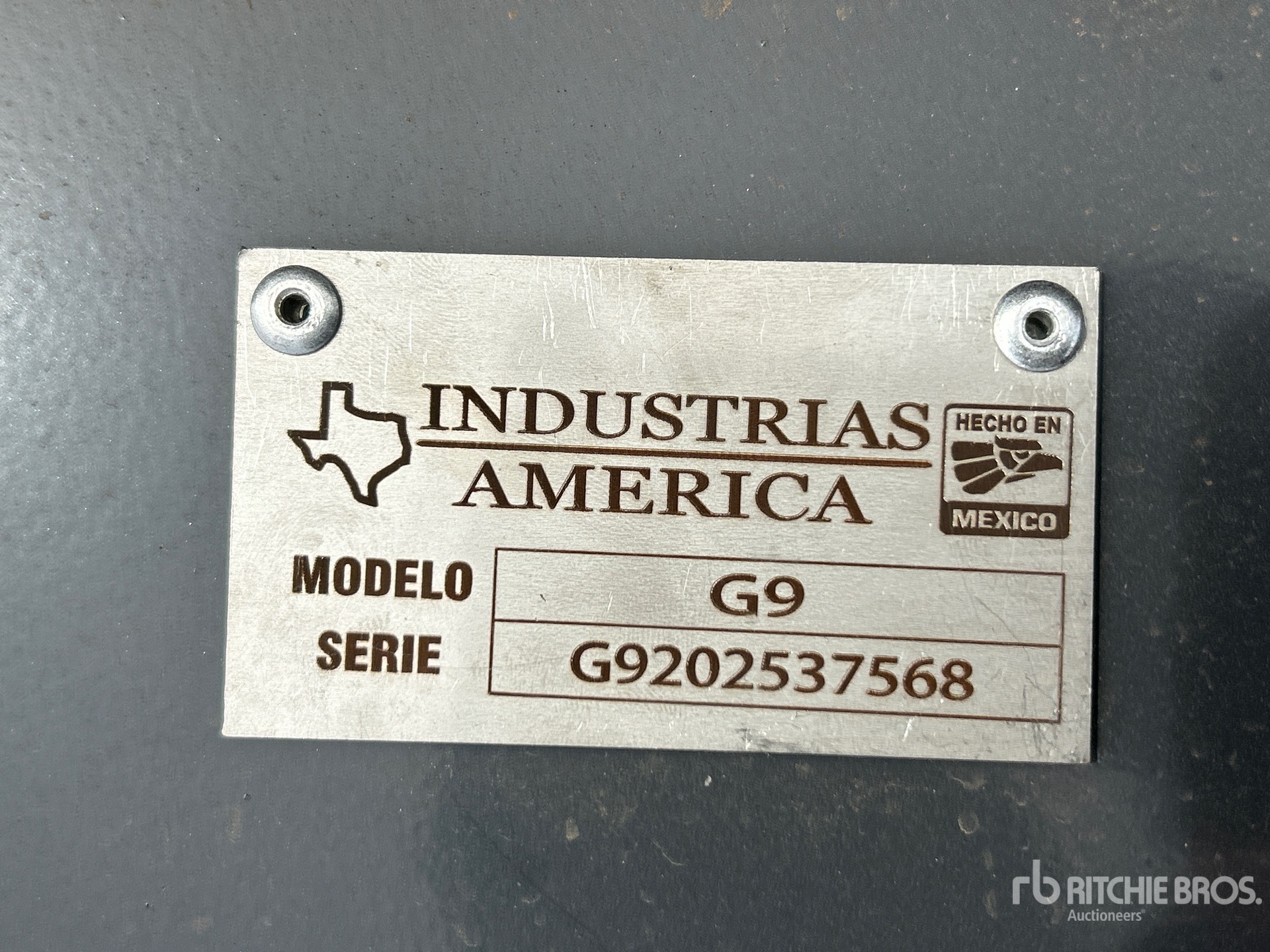 General Appearance with N.º de serie/VIN