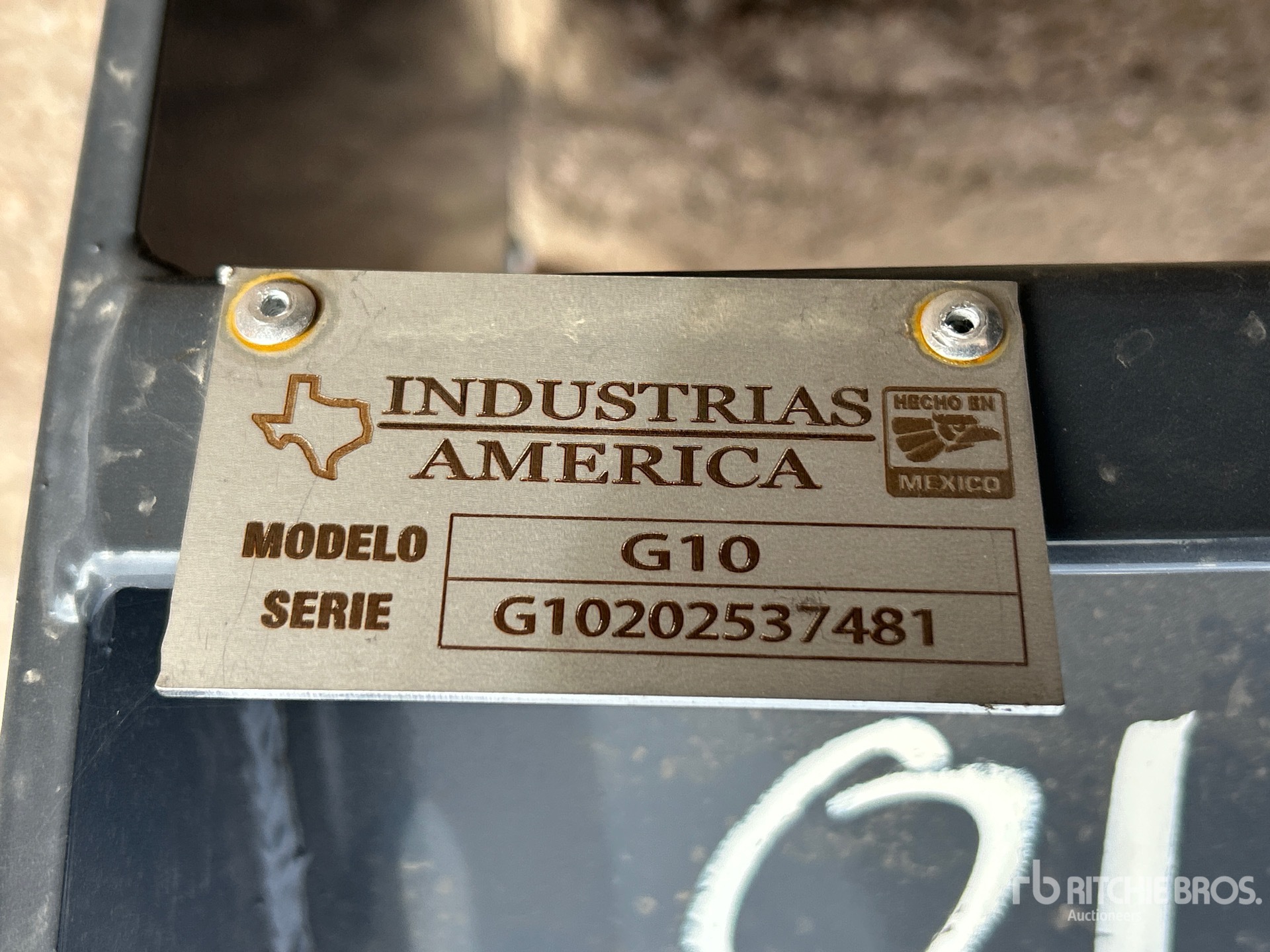 General Appearance with N.º de serie/VIN