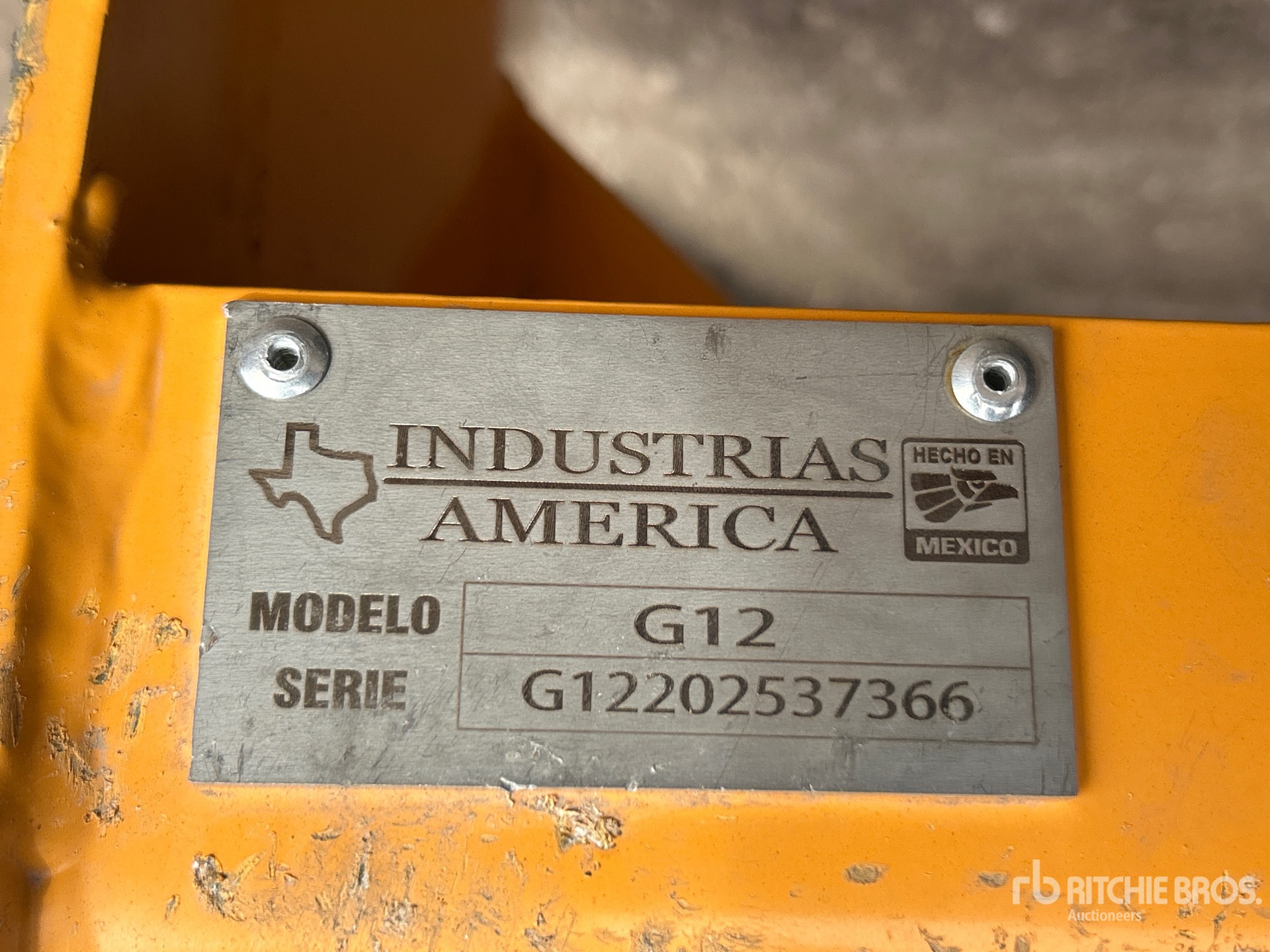 General Appearance with N.º de serie/VIN