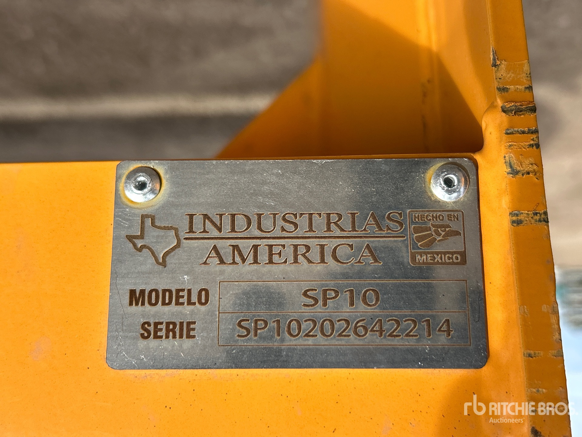 General Appearance with N.º de serie/VIN