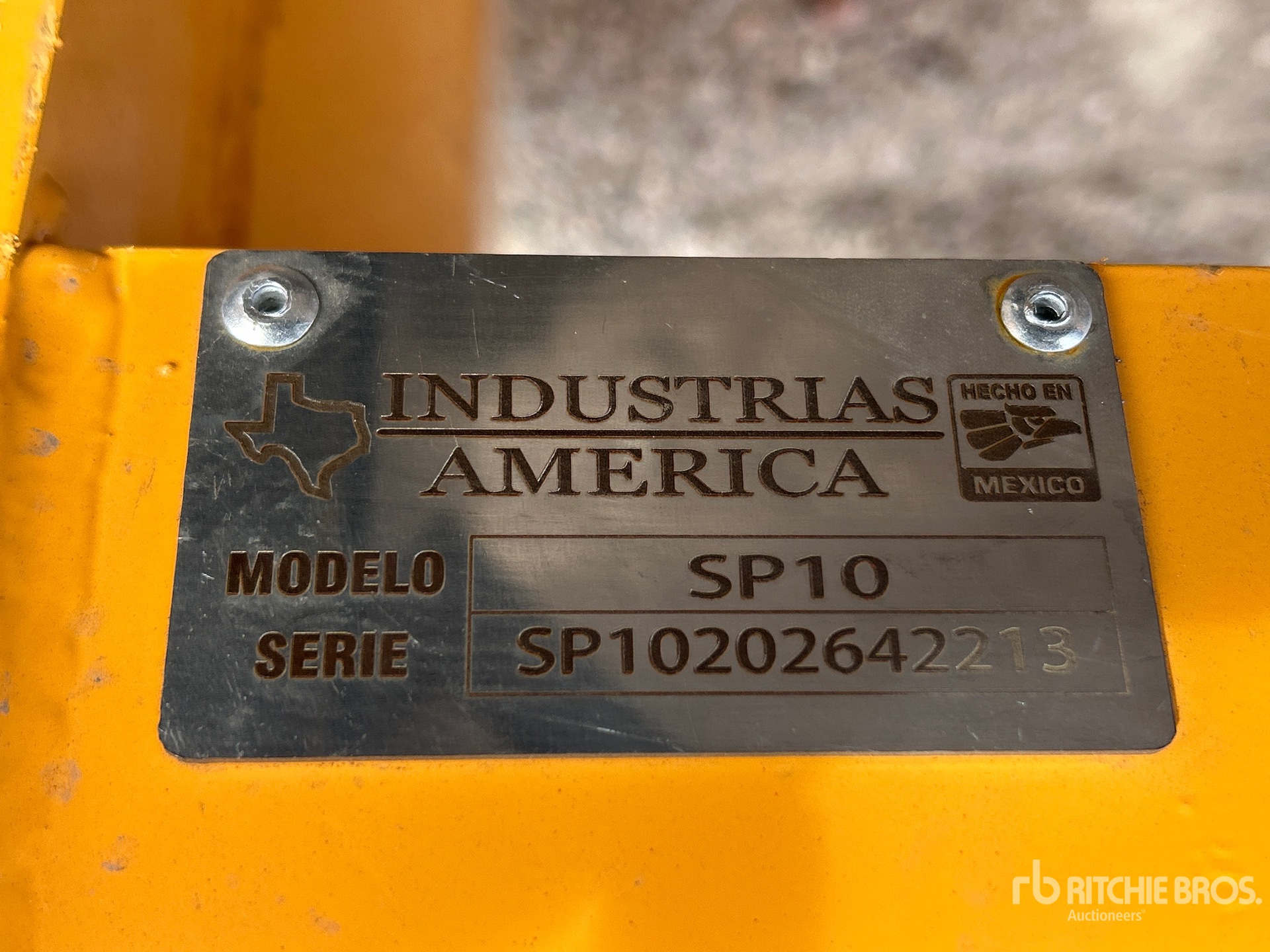 General Appearance with N.º de serie/VIN