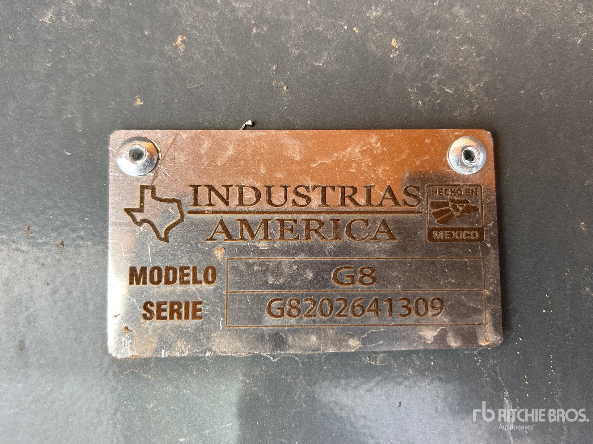 General Appearance with N.º de serie/VIN