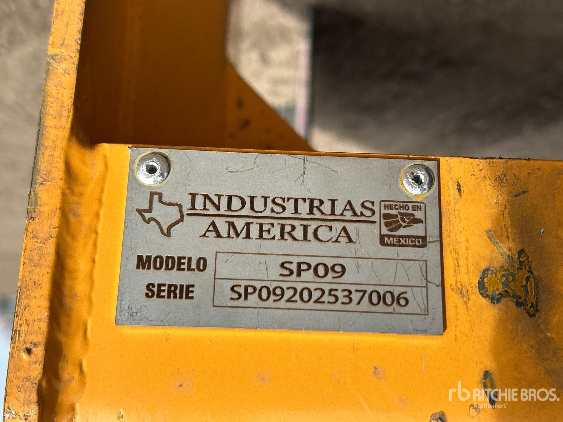 General Appearance with N.º de serie/VIN